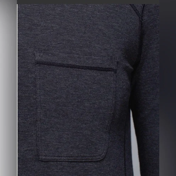 L- 108 🍋 Lululemon’s 🍋 Find Your Zen Long Sleeve
Heathered Black - Picture 4 of 9